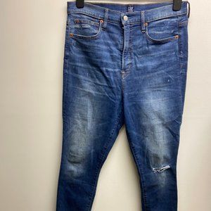 Gap True Skinny Mid Rise Jeans